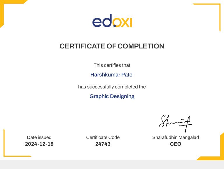 certificate image