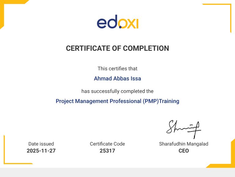 certificate image