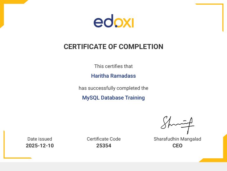 certificate image
