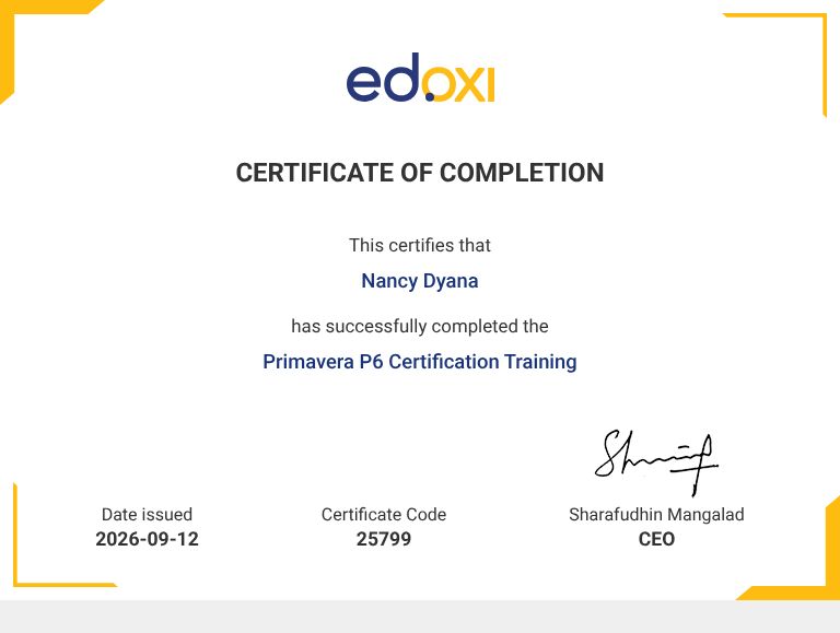 certificate image